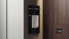 Radiátor, AREZZO design ONYX 2  BLACK elektromos törölközőszárító radiátor