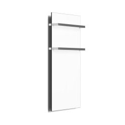   Radiátor, AREZZO design ONYX 2 WHITE MATT elektromos törölközőszárító radiátor