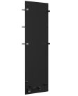 Radiátor, AREZZO design ONYX 3 BLACK elektromos törölközőszárító radiátor