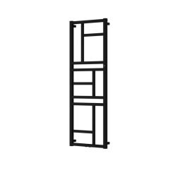   Radiátor, AREZZO design ROCKWALL BLACK törölközőszárító radiátor AR-RO11050B