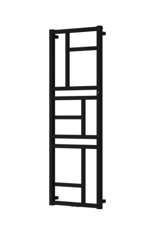 Radiátor, AREZZO design ROCKWALL BLACK törölközőszárító radiátor AR-RO11050B