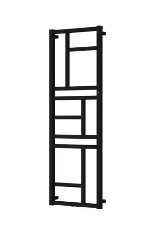 Radiátor, AREZZO design ROCKWALL BLACK törölközőszárító radiátor AR-RO11050B