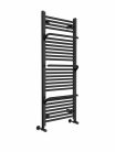 Radiátor, AREZZO design SMART BLACK 1200x500 törölközőszárítós radiátor AR-SM12050A