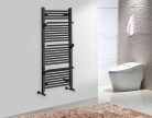 Radiátor, AREZZO design SMART BLACK 1200x500 törölközőszárítós radiátor AR-SM12050A