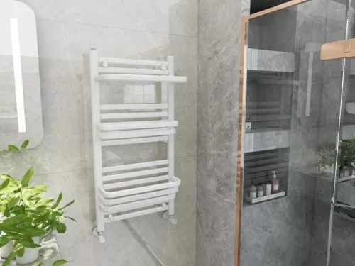 Radiátor, AREZZO design STEP WHITE 1000x500 törölközőszárító radiátor AR-SP10050W