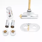 Radiátor szelep, AREZZO design SPEARPEX/UNICO radiátor szelep króm, bal AR-SPEARPEX-CR-L