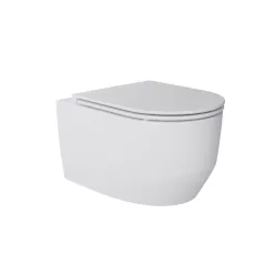   WC, AREZZO design KANSAS Vortex Rimless függesztett wc AR-801