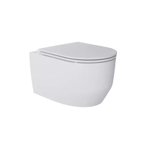 WC, AREZZO design KANSAS Vortex Rimless függesztett wc AR-801