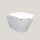 WC, AREZZO design VERMONT függesztett peremnélküli wc AR-600R