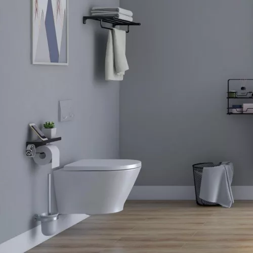 WC, AREZZO design VERMONT függesztett peremnélküli wc AR-600R