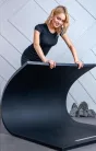 Zuhanytálca, AREZZO design SOLIDSoft zuhanytálca 100x100 cm, BETON, színazonos lefolyóval (2 dobo