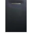 Zuhanytálca, AREZZO design SOLIDSoft zuhanytálca 120x100 cm, ANTRACIT, egyenes lefolyóval (2 dobo