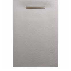   Zuhanytálca, AREZZO design SOLIDSoft zuhanytálca 120x100 cm, BETON, egyenes lefolyóval (2 doboz)