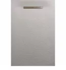 Zuhanytálca, AREZZO design SOLIDSoft zuhanytálca 160x100 cm, BETON, egyenes lefolyóval (2 doboz)