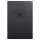 Zuhanytálca, AREZZO design SOLIDSoft zuhanytálca 160x90 cm, ANTRACIT, színazonos lefolyóval (2 do