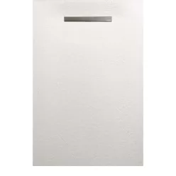   Zuhanytálca, AREZZO design SOLIDSoft zuhanytálca 160x90 cm, FEHÉR, egyenes lefolyóval (2 doboz)