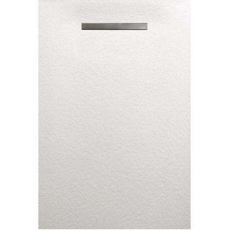 Zuhanytálca, AREZZO design SOLIDSoft zuhanytálca 206x100 cm, FEHÉR, egyenes lefolyóval (2 doboz)