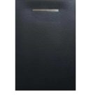 Zuhanytálca, AREZZO design SOLIDSoft zuhanytálca 206x90 cm, FEKETE, egyenes lefolyóval (2 doboz)