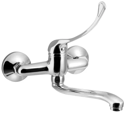 Zuhany csaptelep, Aqualine zuhany csaptelep 52144, 220mm kifolyócsővel és orvosi karral