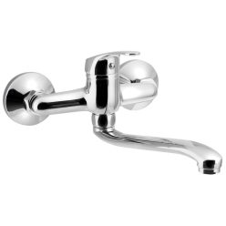   Zuhany csaptelep, Aqualine zuhany csaptelep 52145, 220mm kifolyócsővel és orvosi karral