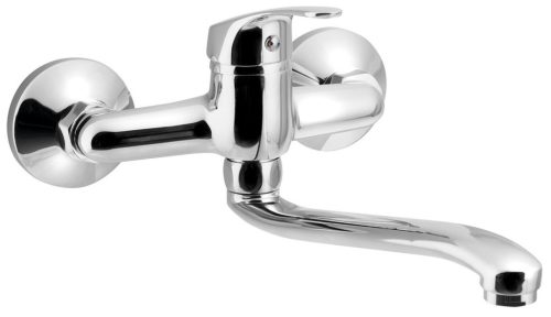 Zuhany csaptelep, Aqualine zuhany csaptelep 52145, 220mm kifolyócsővel és orvosi karral