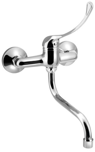Zuhany csaptelep, Aqualine zuhany csaptelep 52147, 177mm kifolyócsővel és orvosi karral