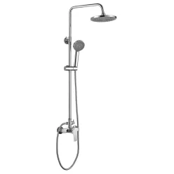 Zuhanyszett, Aqualine LOTTA zuhanyoszlop, króm LT690