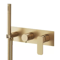   Falba süllyesztett csaptelep, Sapho SPY falba süllyesztett csaptelep PY52/19 zuhanyszettel, matt