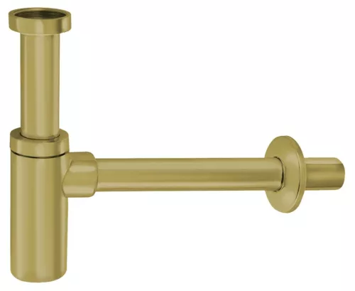 Mosdó szifon, Sapho mosdószifon, 1'1/4, 32mm, matt arany SI519