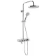 Zuhanyszett, Aqualine FARRAO zuhanyoszlop, króm SL450