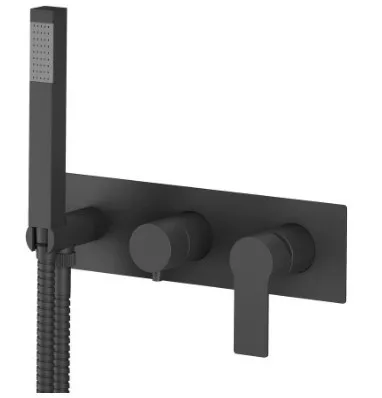 Falba süllyesztett csaptelep, Sapho XA52/15 PAX falba süllyesztett csaptelep zuhanyszettel, matt