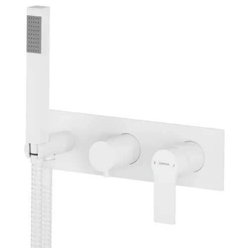 Falba süllyesztett csaptelep, Sapho XA53/14 PAX falba süllyesztett csaptelep zuhanyszettel, matt