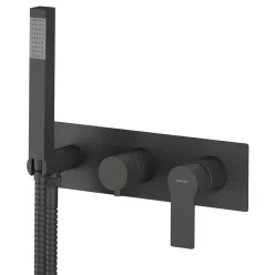   Falba süllyesztett csaptelep, Sapho XA53/15 PAX falba süllyesztett csaptelep zuhanyszettel, matt