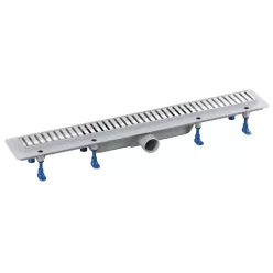  Padlóösszefolyó, Sapho BRUCKNER 700.157.2 padlóösszefolyó, inox ráccsal