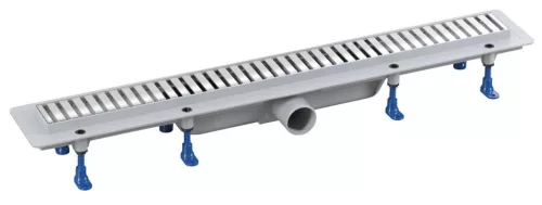 Padlóösszefolyó, Sapho BRUCKNER 700.159.2 padlóösszefolyó, inox ráccsal
