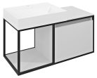 Alsó szekrény, Sapho SKARA CG004-3131 fali mosdótartó szekrény, 100x46,5cm