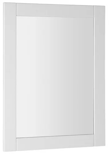 Tükör, Aqualine FAVOLO FV090 keretes tükör, 70x90cm, matt fehér
