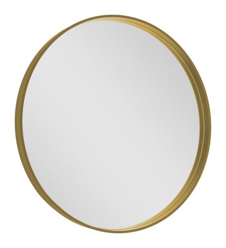 Tükör, Sapho NOTION NT700G kerek keretes tükör, átm:70cm, matt arany