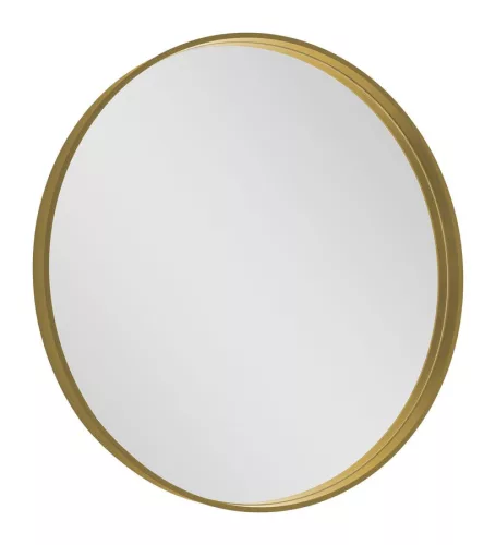 Tükör, Sapho NOTION NT700G kerek keretes tükör, átm:70cm, matt arany