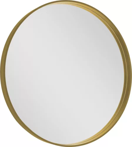 Tükör, Sapho NOTION NT800G kerek keretes tükör, átm:80cm, matt arany