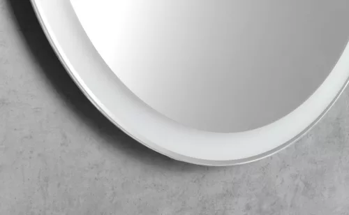 Tükör, Sapho PARGA PG600 ovális LED tükör, 60x100cm