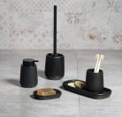 Szappantartó, Aqualine NERO szappantartó, fekete 08138