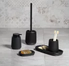 Szappantartó, Aqualine NERO szappantartó, fekete 08141