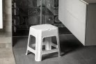 Fürdőszobai szék, Aqualine fürdőszobai szék, fehér 90902W