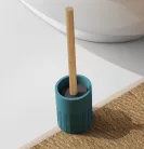 WC-kefe tartó, Sapho THEA WC kefetartó, zöld TH3347