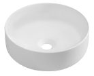 Mosdó, Sapho INFINITY ROUND 10NF65036-2L kerámiamosdó, 36x12 cm, matt fehér