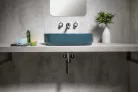 Mosdó, Sapho INFINITY OVAL 10NF65055-2P kerámiamosdó, 55x36cm, zöld