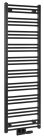 Egyenes radiátor, Sapho BRUCKNER ALBRECHT 600.115.6 radiátor, 500x1570 mm, matt fekete
