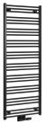Egyenes radiátor, Sapho BRUCKNER ALBRECHT 600.118.6 radiátor, 600x1570 mm, matt fekete
