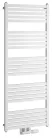 Egyenes radiátor, Sapho BRUCKNER GRUNT 600.122.4 fürdőszobai radiátor, 500x1330mm, fehér